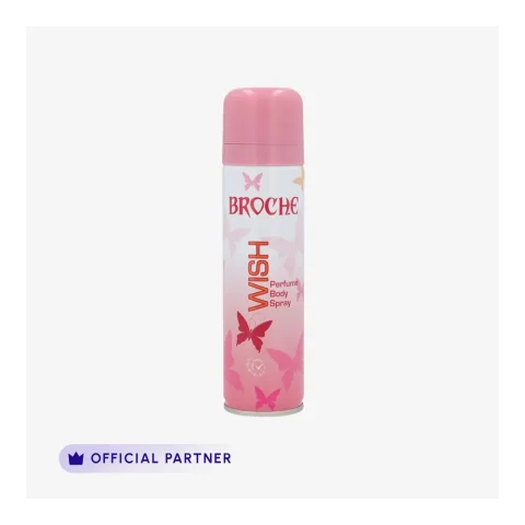 Broche Body Spray Wish 150ml product visual for Wali Cosmetics Traders