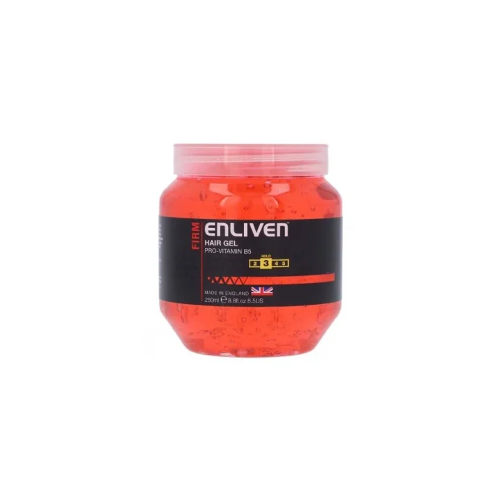 Enliven Hair Gel Firm Red 250ml - Wali Cosmetics Traders