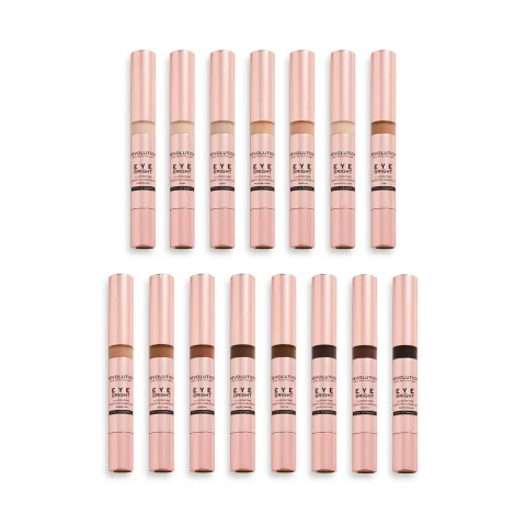 Revolution Eye Bright Illuminating Under Eye Concealer Medium Light 3ml product visual for Wali Cosmetics Traders