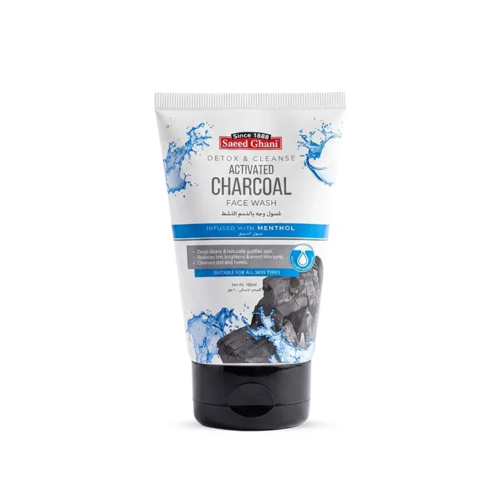 Saeed Ghani Activated Charcoal Face Wash - Wali Cosmetics Traders
